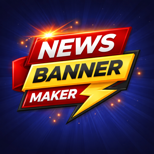 News Banner Maker & Poster Google Play icon captured 2026-08-15