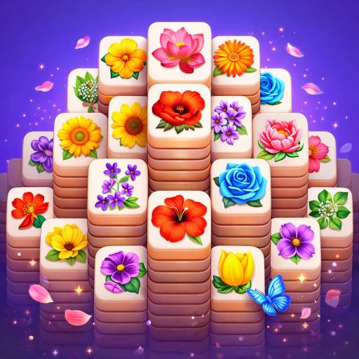 Cherry Blossom : Flower Tiles app icon