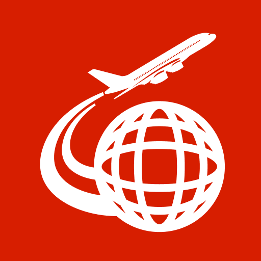 Red Tickets - Cheap Flights app icon captured 2026-08-18