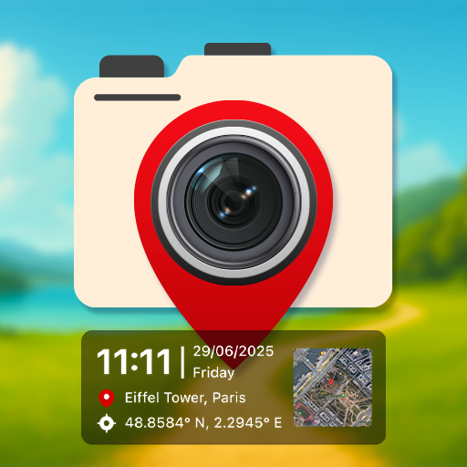MeShot: GPS Camera & Geo Stamp Google Play icon
