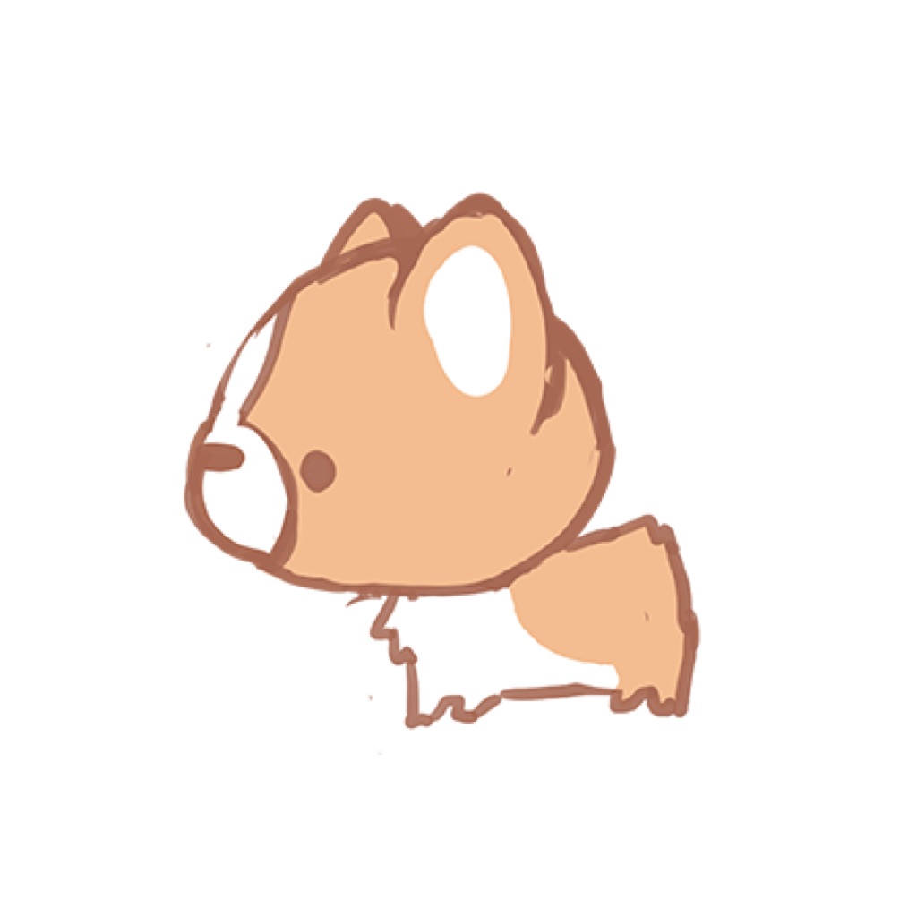 Waffle the Corgi Stickers app icon captured 2026-08-14