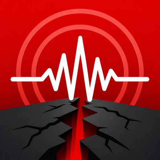 QuakeAlert: Earthquake Alerts app icon captured 2026-08-18