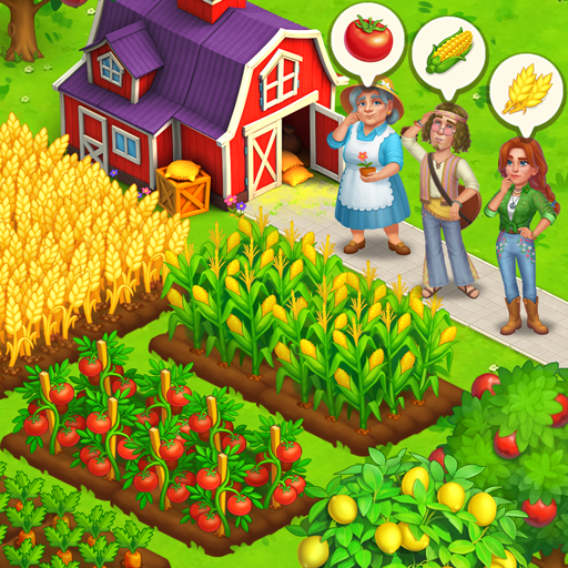 Farm Town: Merge Cozy Village Google Play icon captured 2026-08-16