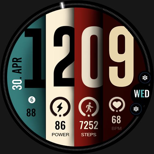 ML2U 185 Watch Face Google Play icon captured 2026-08-12