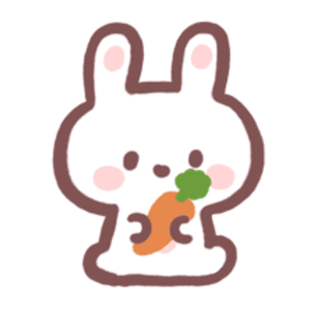 Cute Little Bunny Sticker app icon captured 2026-08-14