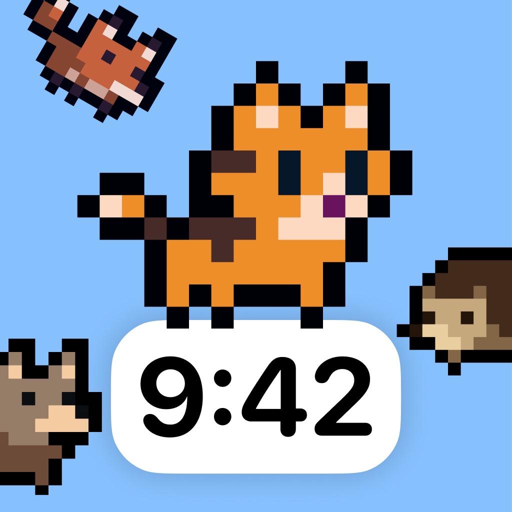 Pixel Pals Widget Pet Game app icon captured 2026-08-13