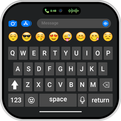 iPhone Keyboard iOS Emojis Google Play icon captured 2026-08-16