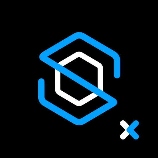 SkyLine Icon Pack : LineX Blue Google Play icon captured 2026-08-14