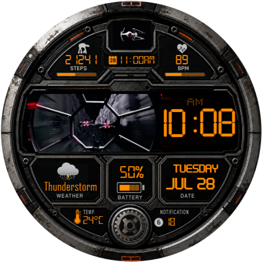 Star Wear R2 Watch Face Google Play icon captured 2026-08-13