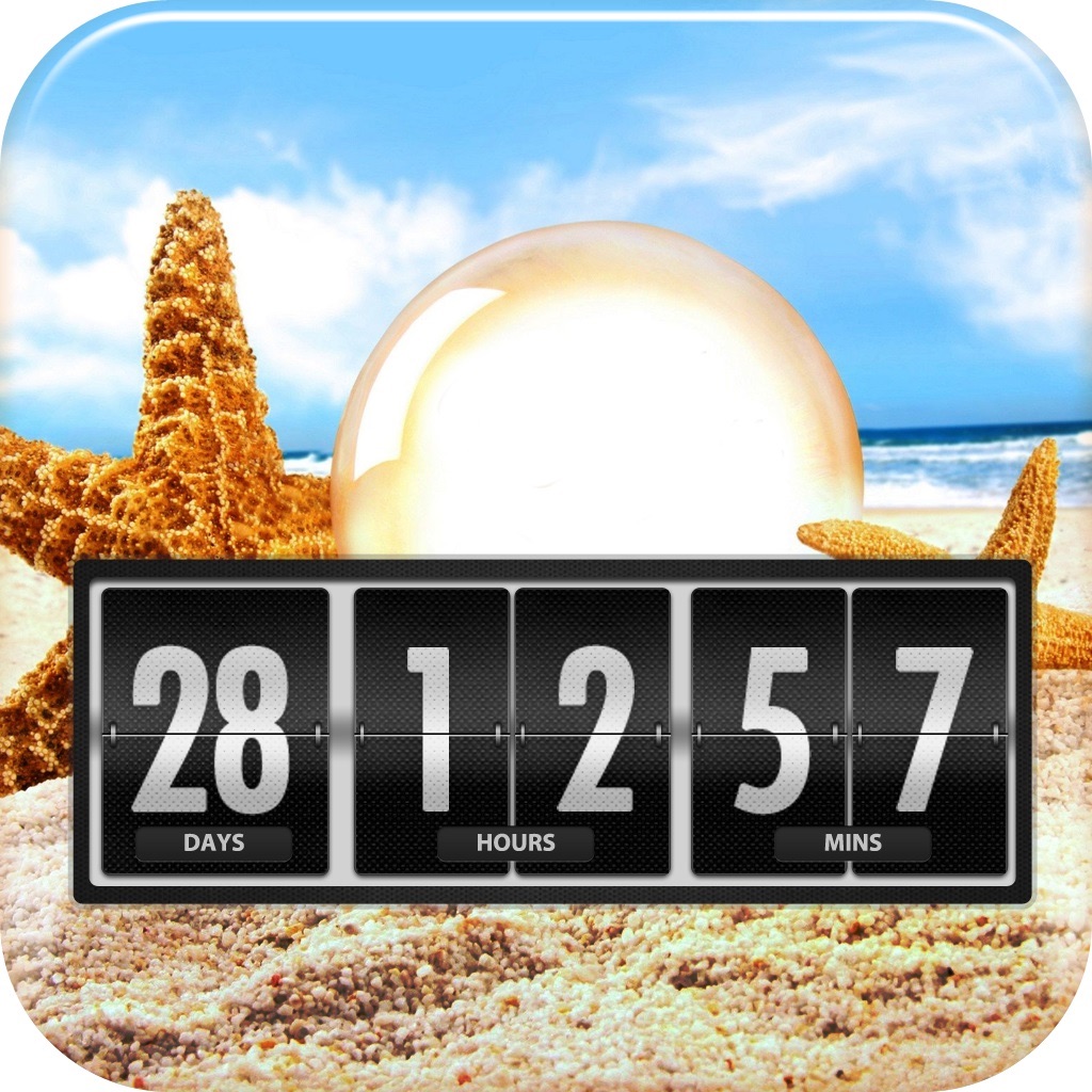Holiday and Vacation Countdown app icon captured 2026-08-12