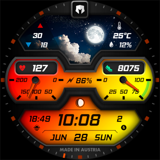 DM098 Vibrant Sport Face Google Play icon captured 2026-08-13