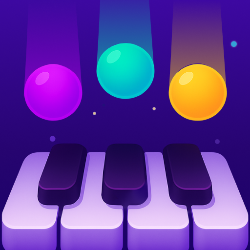 Piano Keyboard - Learn & Game Google Play icon captured 2026-08-14
