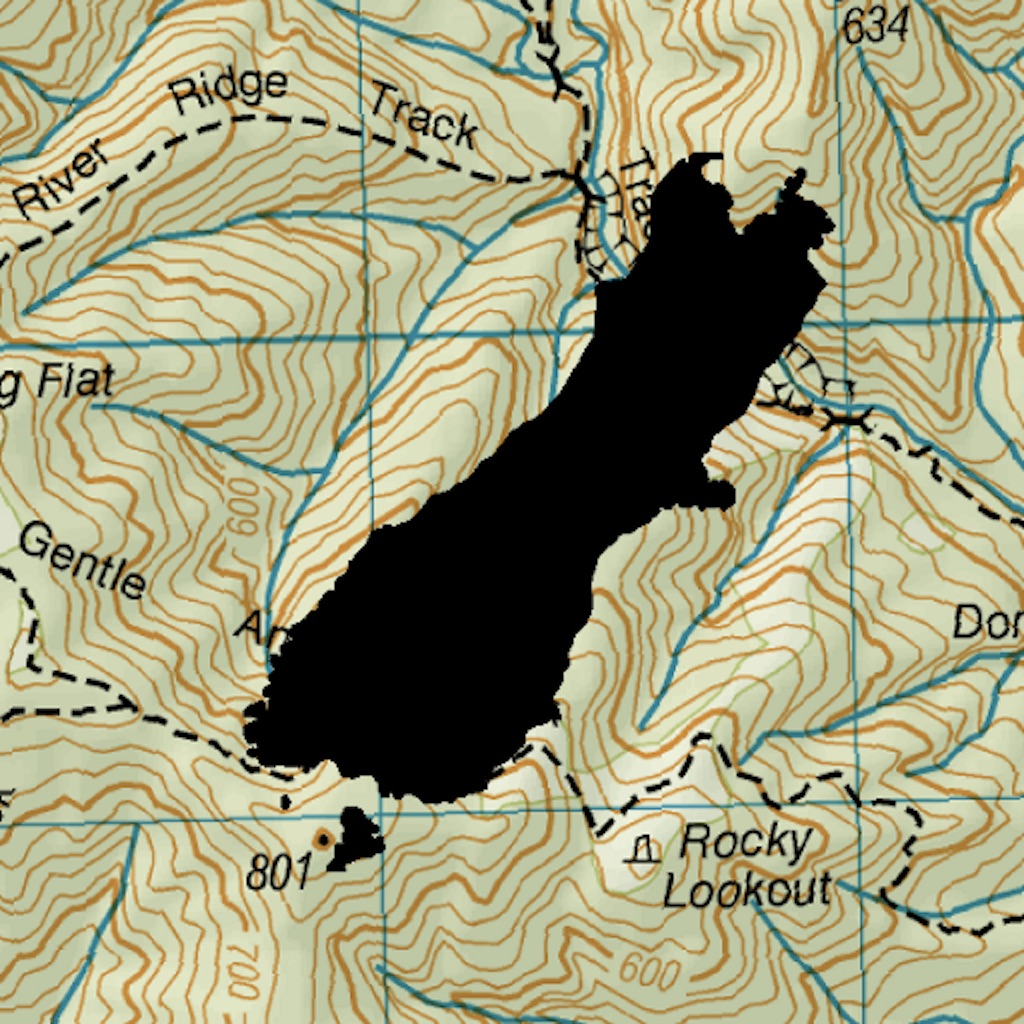 NZ Topo50 South Island app icon captured 2026-08-15