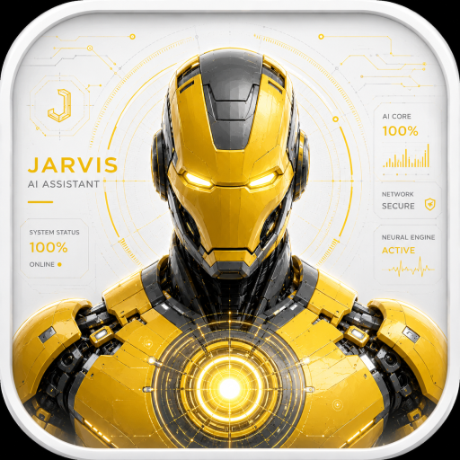 JARVIS AI Voice Assistant Google Play icon