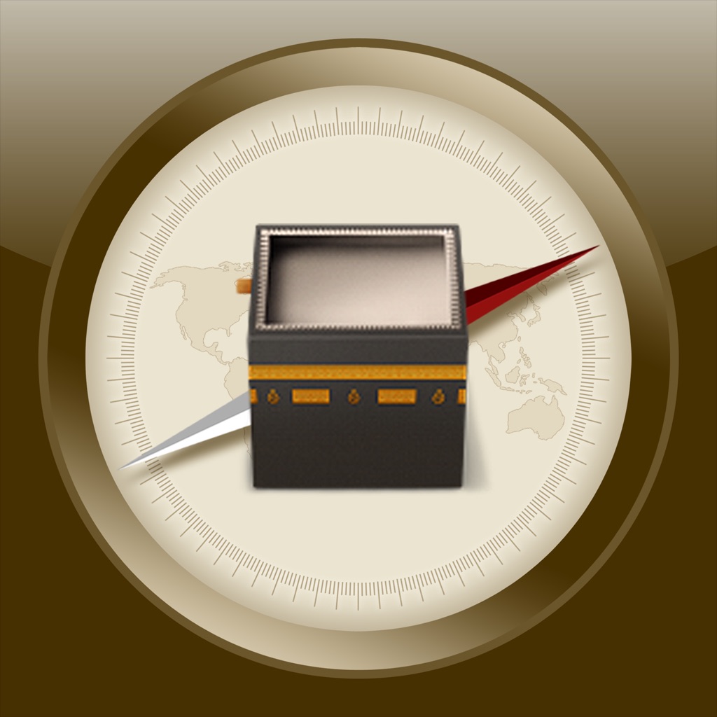 Qibla Compass (Kaaba Locator) app icon captured 2026-08-12