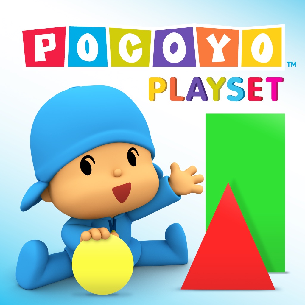 Pocoyo Playset - 2D Shapes app icon captured 2026-08-12