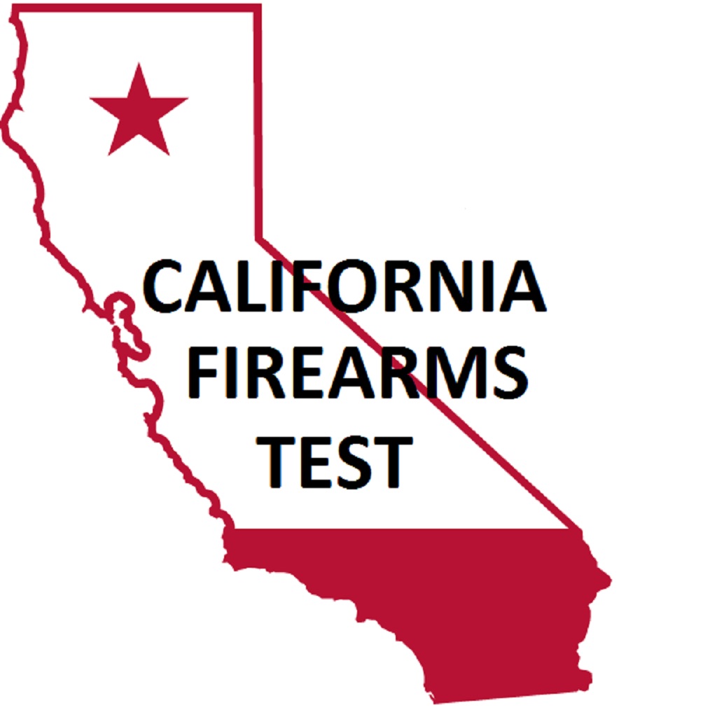 California Firearms Test app icon captured 2026-08-11