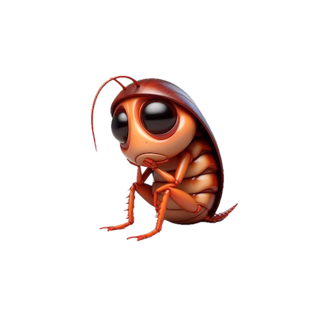 Sad Cockroach Stickers app icon captured 2026-08-11