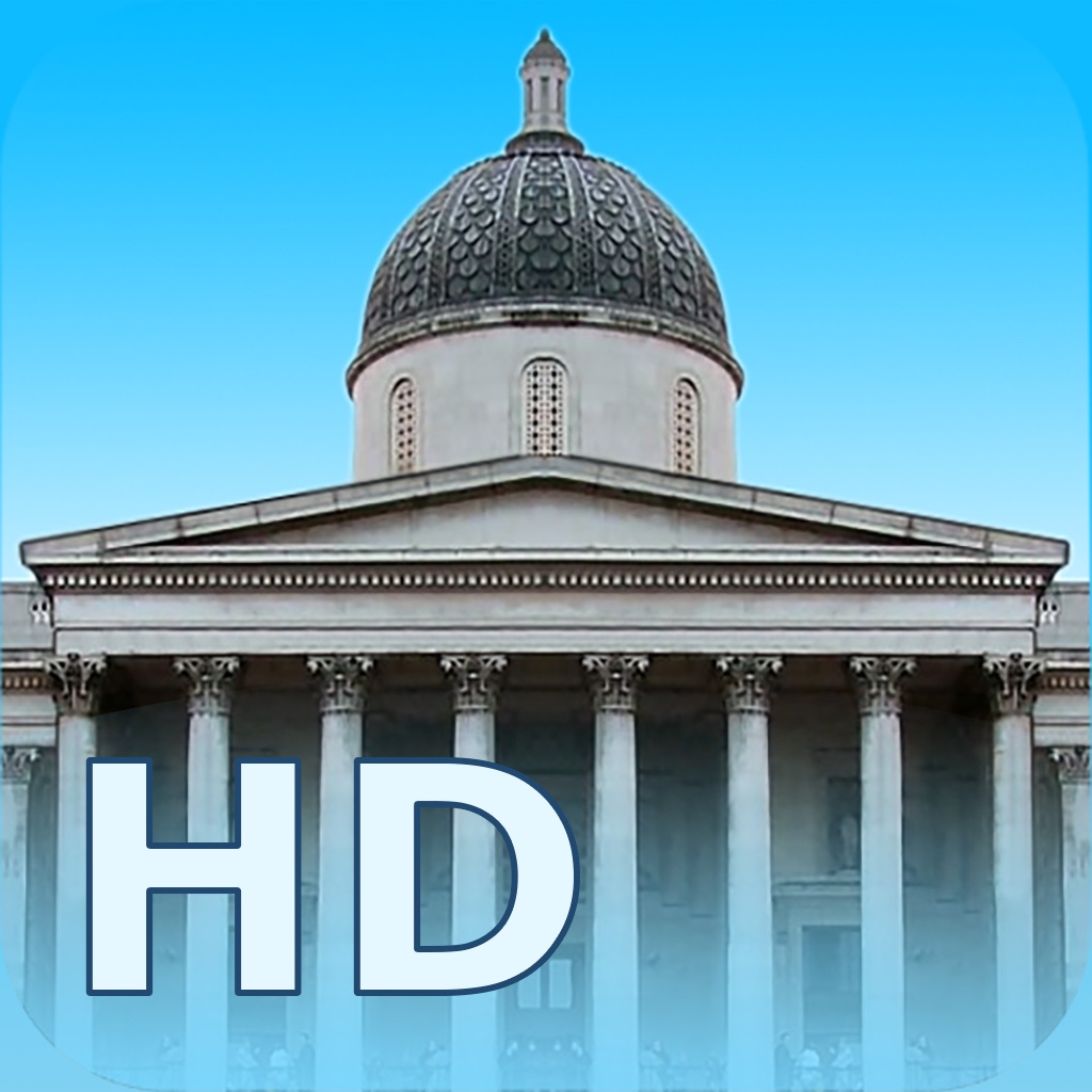 National Gallery, London HD app icon captured 2026-08-12