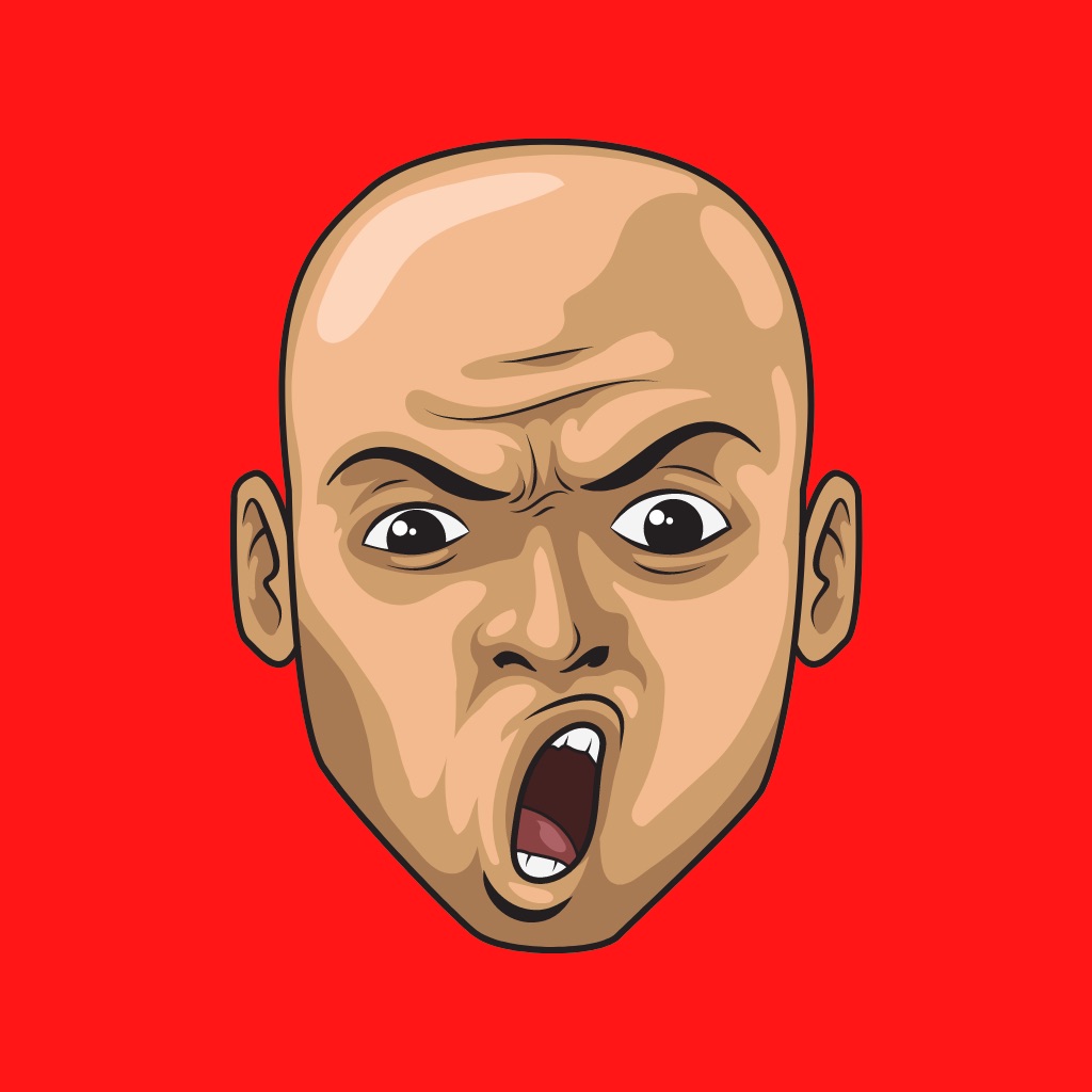 Angry Stickers Pack app icon captured 2026-08-12