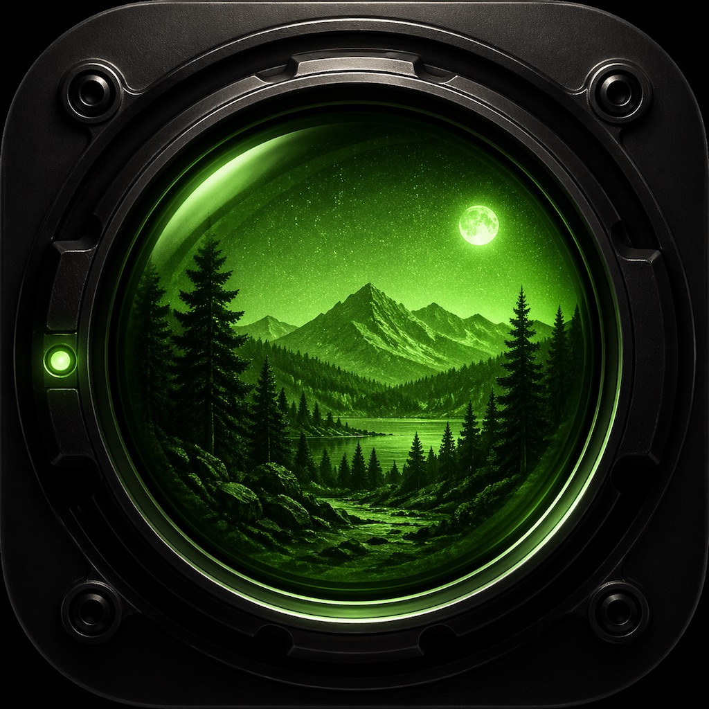Night Vision Cam FX app icon captured 2026-08-11