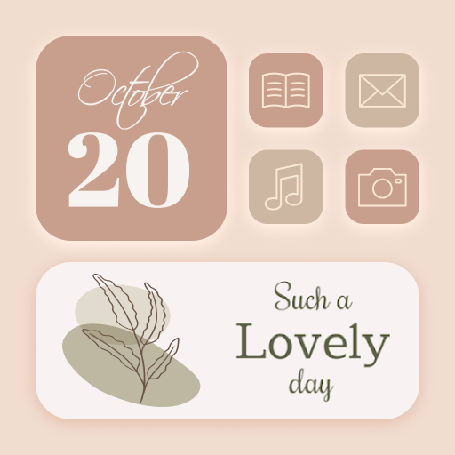 Widget 2026: Aesthetic Widgets Google Play icon captured 2026-08-12