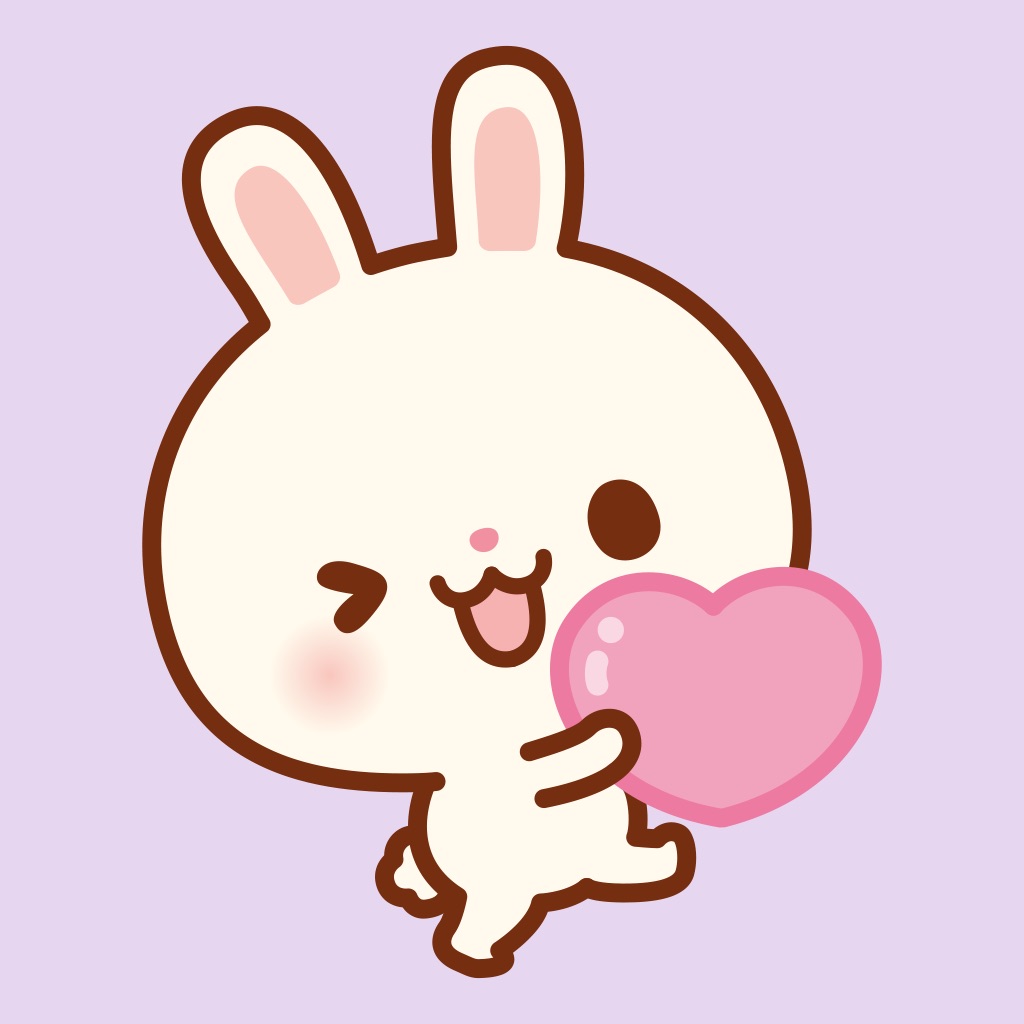Kawaii Bunny:Fun Stickers app icon captured 2026-08-11