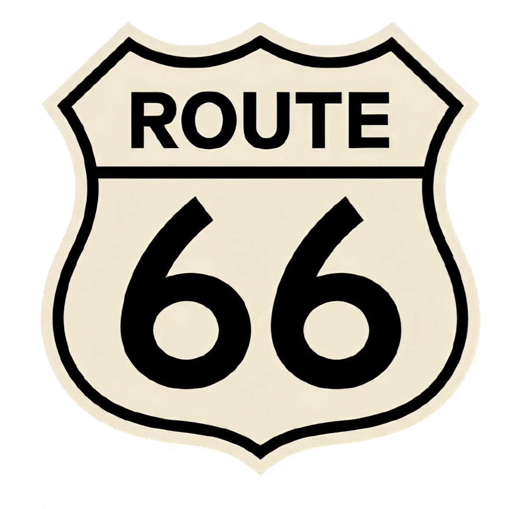 Route 66 Centennial Guide app icon captured 2026-08-11