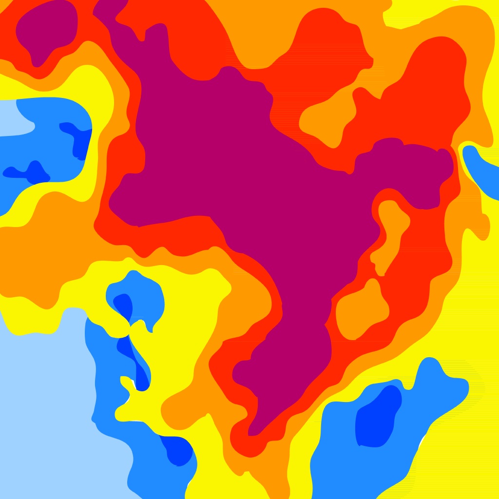 Rain radar and storm tracker for Japan app icon captured 2026-08-14