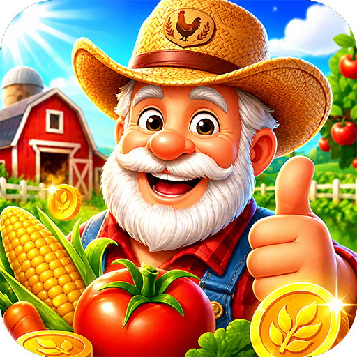Jogo de Fazenda Feliz Google Play icon captured 2026-08-16