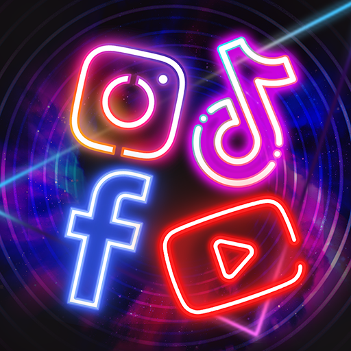 Trocador de Ícone de App Neon Google Play icon captured 2026-08-16