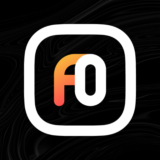 Aline Orange: linear icon pack Google Play icon captured 2026-08-16