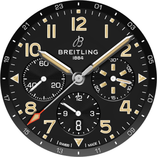 Breitling ClassicAVI WatchFace Google Play icon captured 2026-08-13
