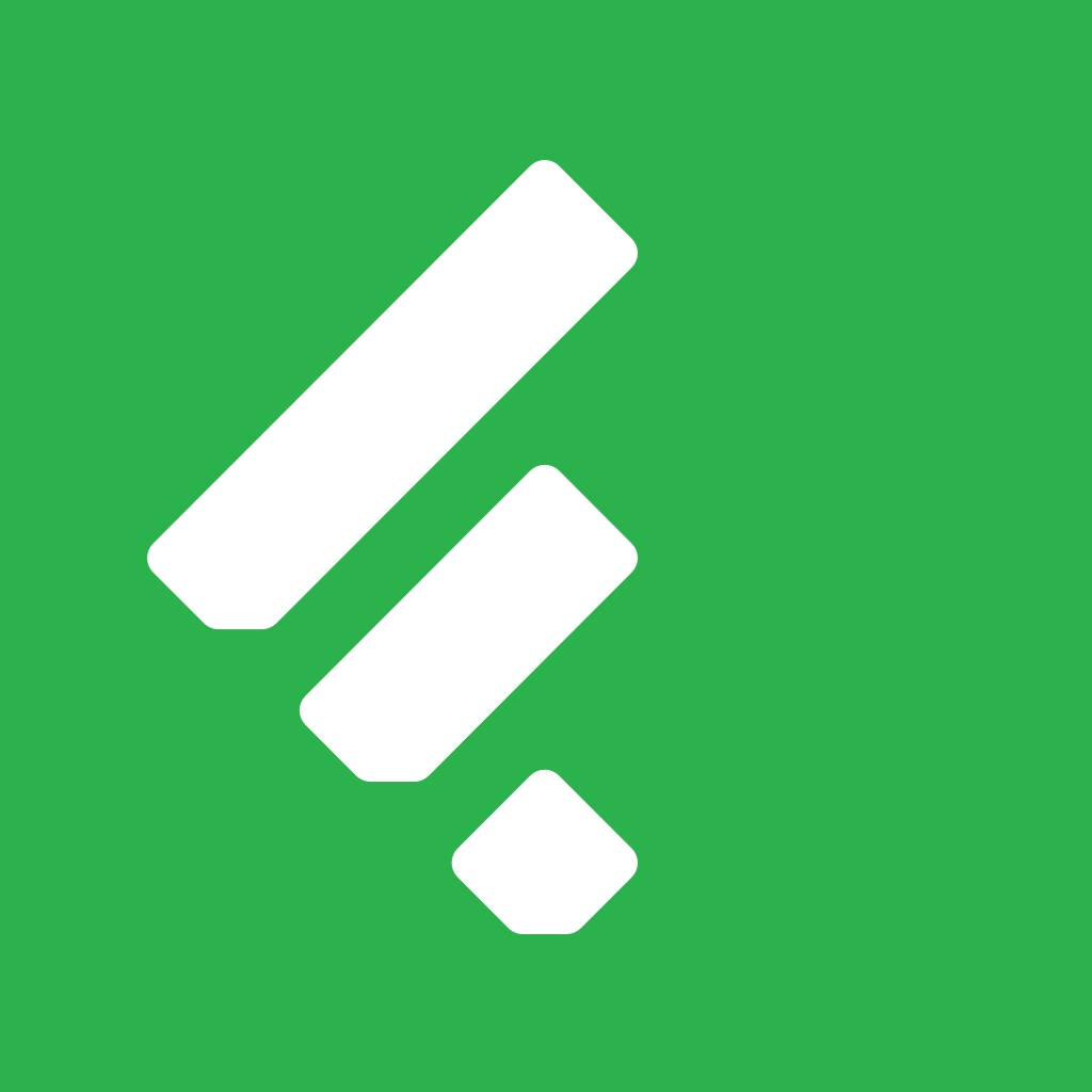 Feedly - Smart News Reader app icon captured 2026-08-11
