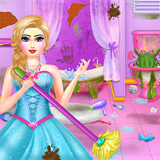 Princess House Cleaning Game Google Play icon captured 2026-08-17