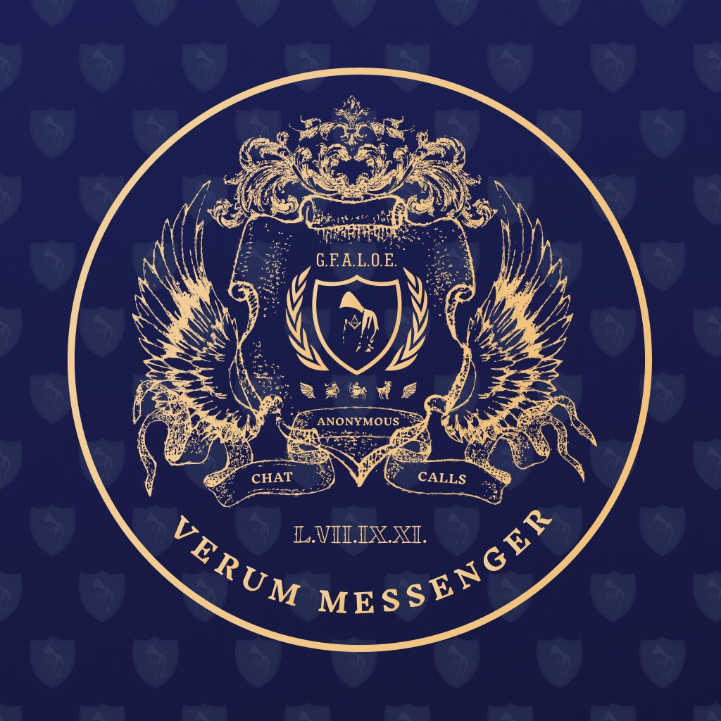 Verum Messenger — Chat & Calls app icon captured 2026-08-13