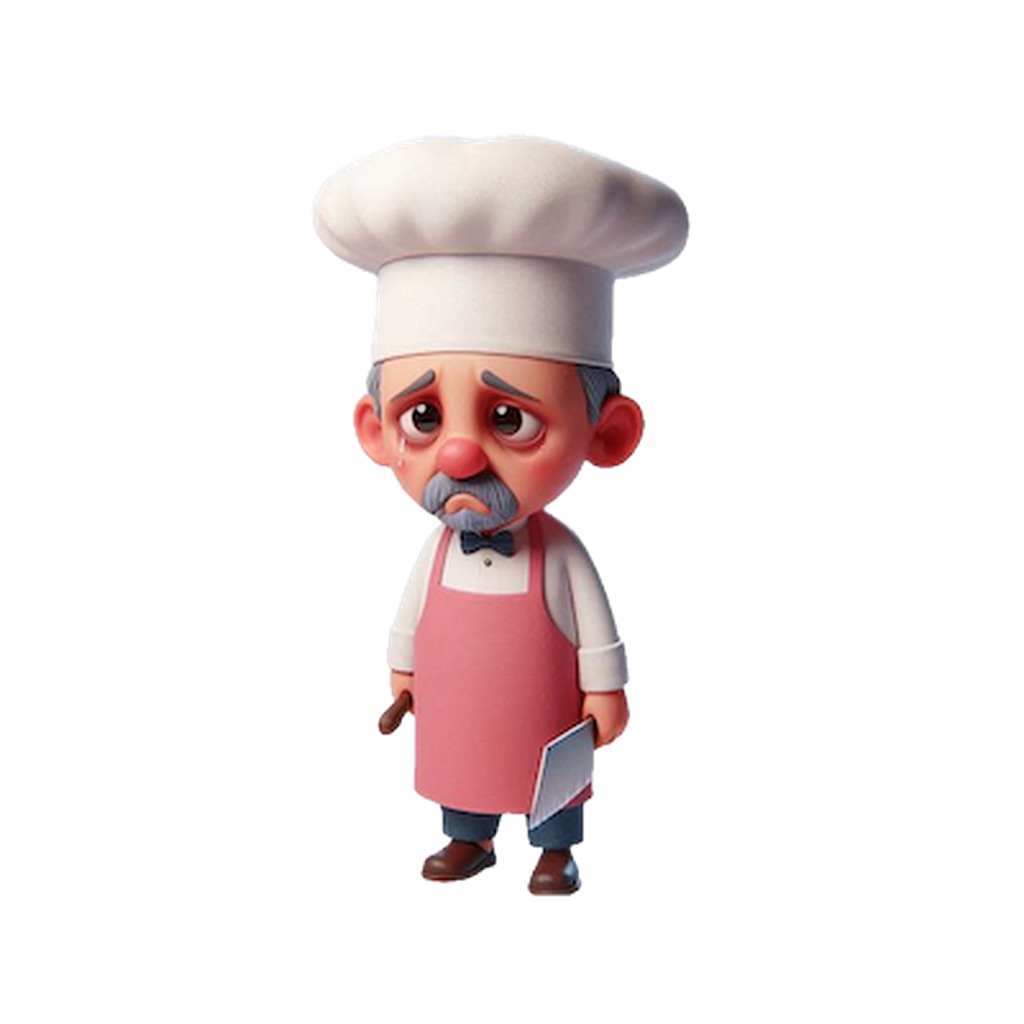 Sad Butcher Stickers app icon