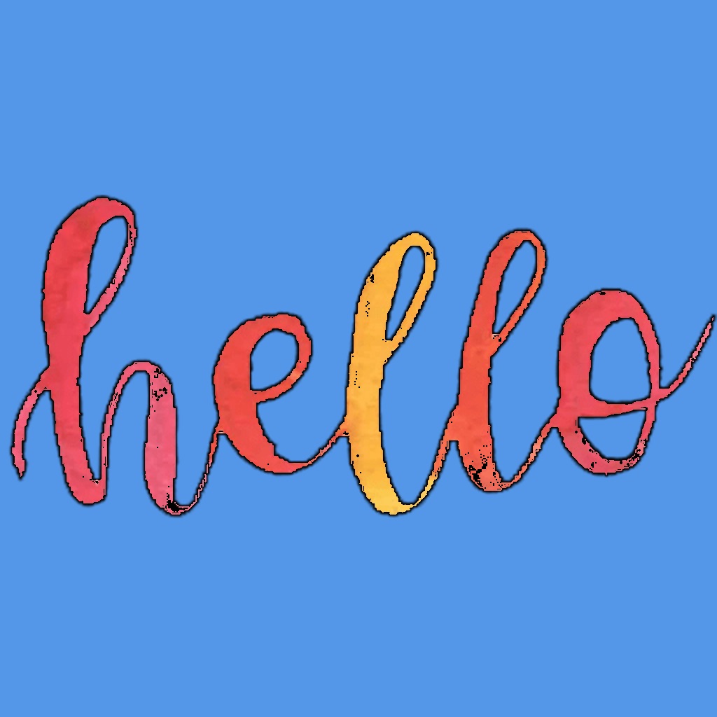 Quick words - text stickers app icon captured 2026-08-11