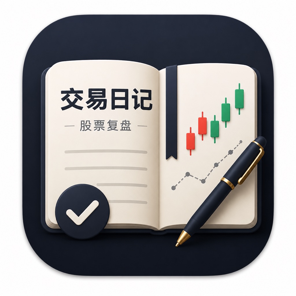交易日记-股票复盘 app icon captured 2026-08-11