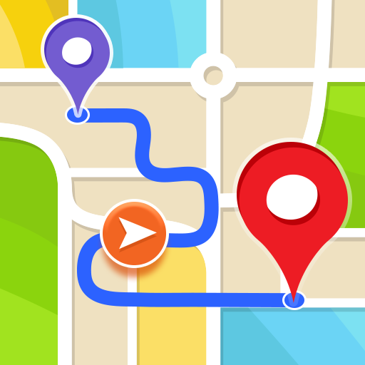GPS Navigation, Map Directions Google Play icon