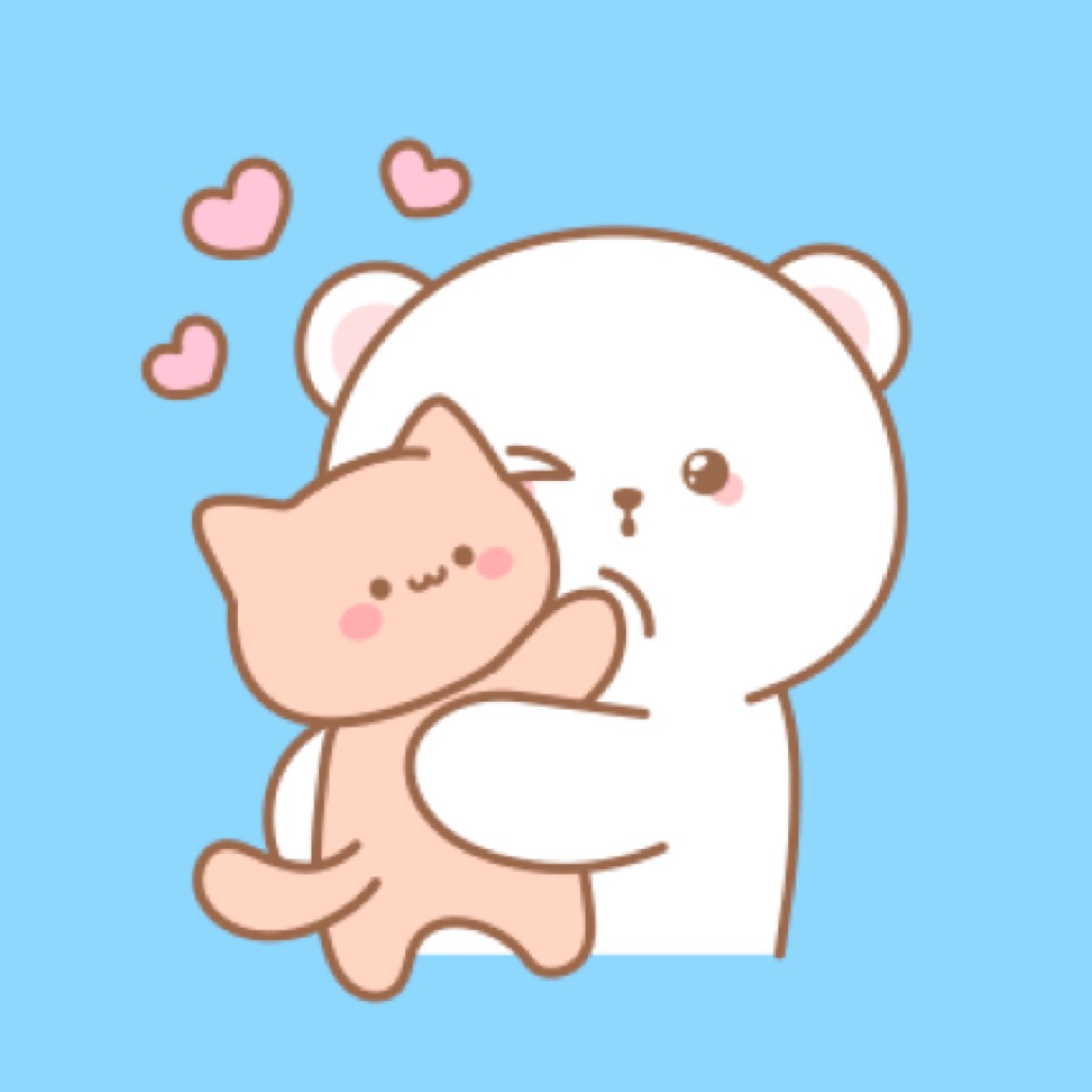 Oh My Cute Bear Stickers DAGOM app icon captured 2026-08-11