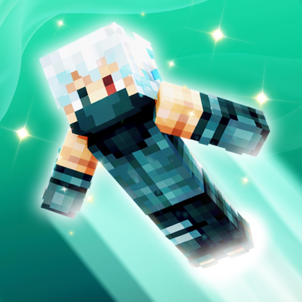 MCPE Skins & Addons app icon captured 2026-08-12