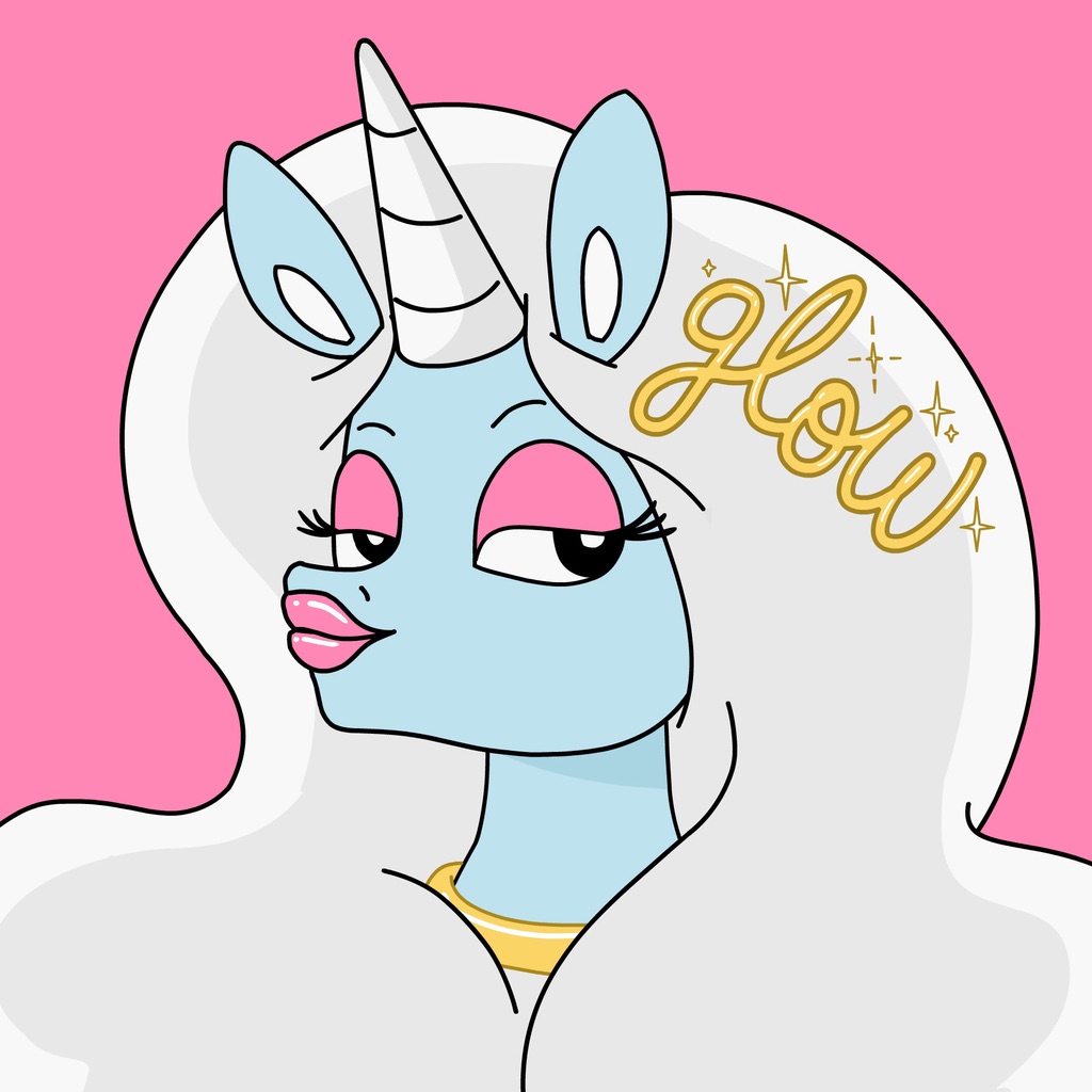 Glow The Unicorn Stickers 2 app icon captured 2026-08-11