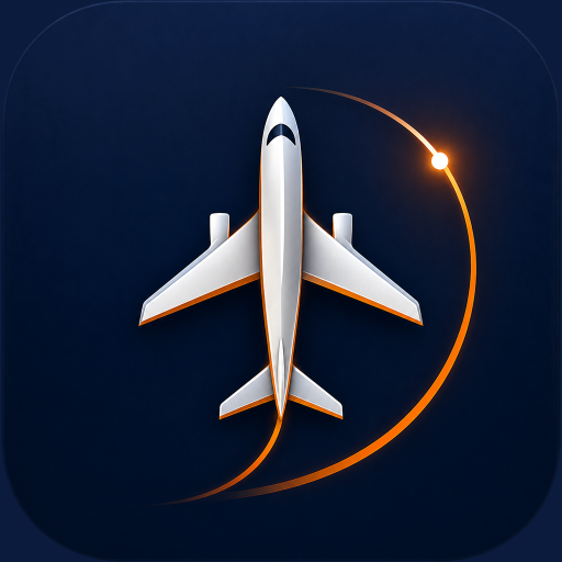 FlightPeek: Flight Tracker Google Play icon captured 2026-08-14