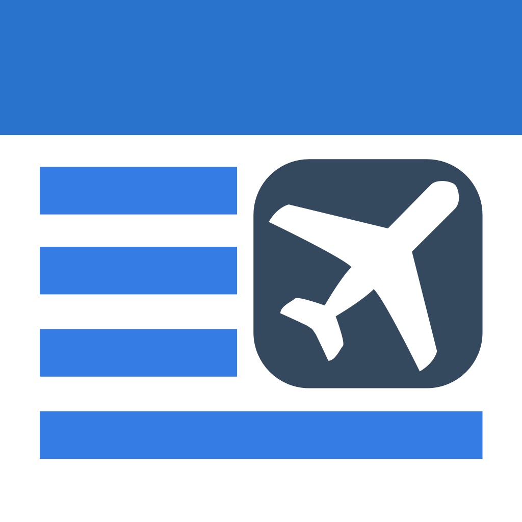 Boarding Pass - Flight Checkin app icon