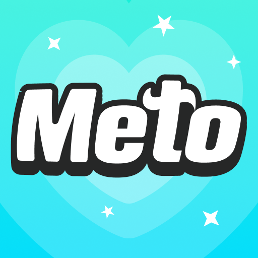 Meto - Live Video Chat & Game Google Play icon captured 2026-08-15