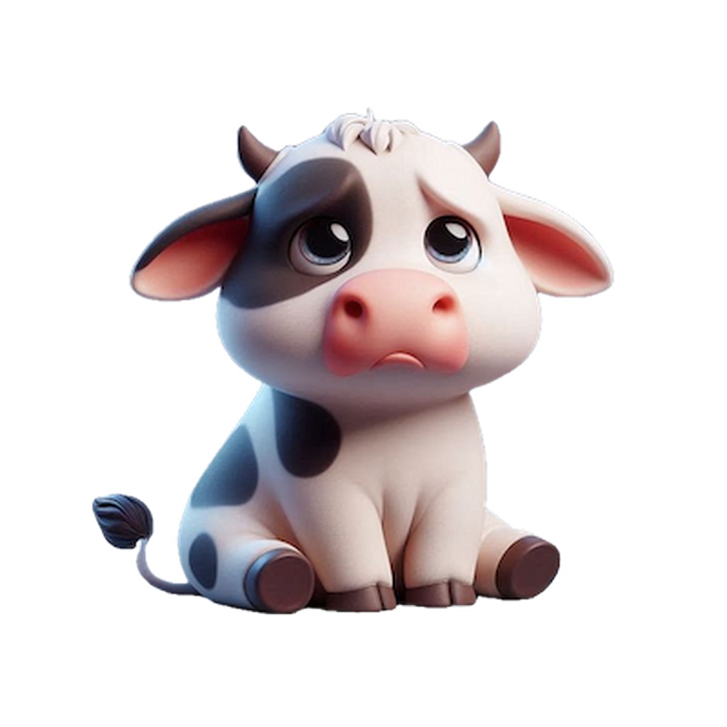 Sad Cow Stickers app icon