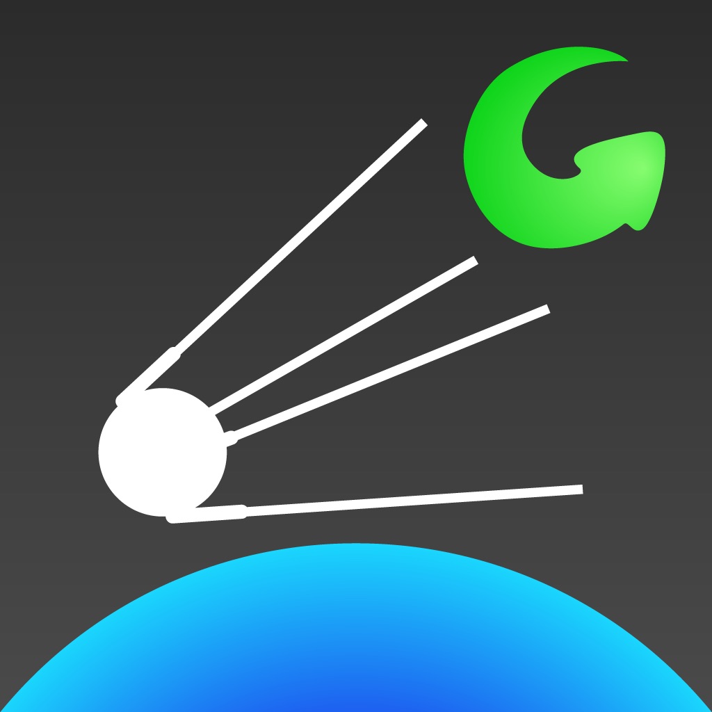 GoSatWatch Satellite Tracking app icon captured 2026-08-13