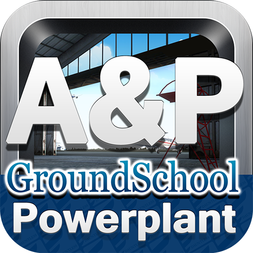 FAA A&P Powerplant Test Prep Google Play icon
