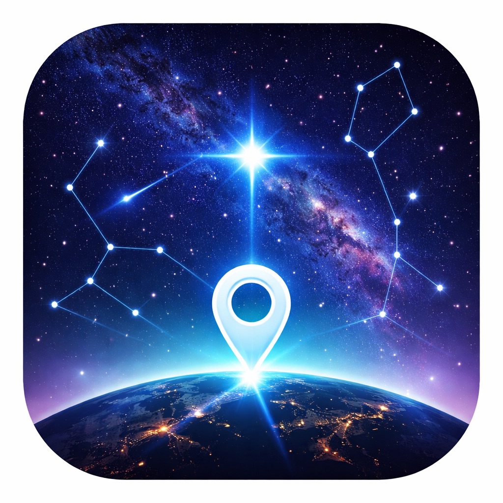 Sky Map - Star Tracker app icon captured 2026-08-13